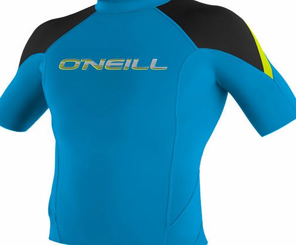 O`Neill Mens ONeill Hammer 1mm Short Sleeve Crew