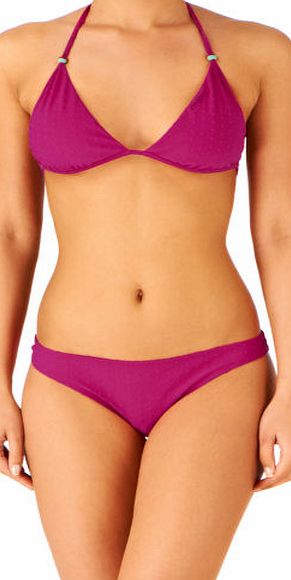 O`Neill Womens ONeill Pw Dot Triangle Bikini - Pink
