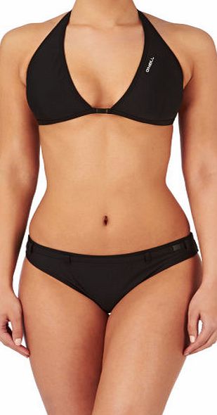 O`Neill Womens ONeill Pw Solid Halter Bikini - Black Out