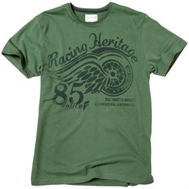 Mens Racing Heritage T-Shirt Green