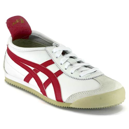 onitsuka tiger red and white
