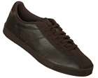 Onitsuka Tiger Lawnship Brown Leather Trainers