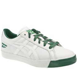 Onitsuka Tiger Male Onitsuka Fabre 74 Fabric Upper Fashion Trainers in White and Green