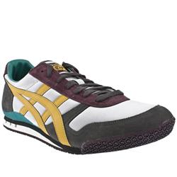Onitsuka Tiger Male Ultimate 81 Fabric Upper Fashion Trainers in Grey