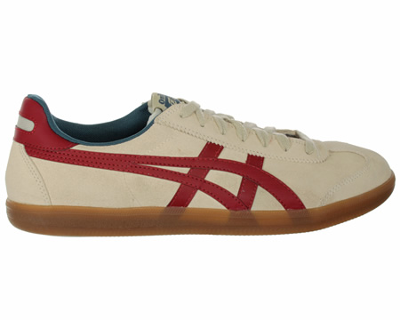 Onitsuka Tiger Tokuten Birch/Red Suede Trainers