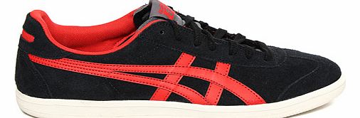 Onitsuka Tiger Tokuten Black/Red Suede Trainers