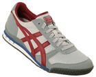 Onitsuka Tiger Ultimate 81 Grey/Red Trainers