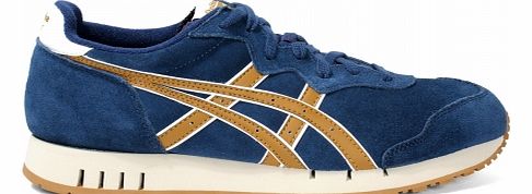 Onitsuka Tiger X-Caliber Blue/Gold Suede Trainers