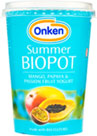 Onken Summer Biopot: Mango, Papaya and Passion Fruit Yogurt (500g)