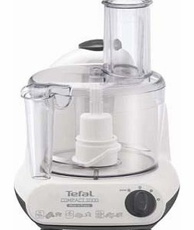 OnlineDiscountStore NEW TEFAL 2000 COMPACT FOOD PROCESSOR WHITE 2 SPEED