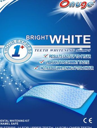 ONUGE 28 WHITESTRIPS Teeth whitening strips (Advanced non-slip technology) Professional Teeth Whitening Kit