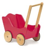 Oodles Classic Red Dolls Pram 6925