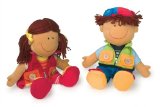 Oodles of Toys David and Nicoletta Twin Learning Dolls