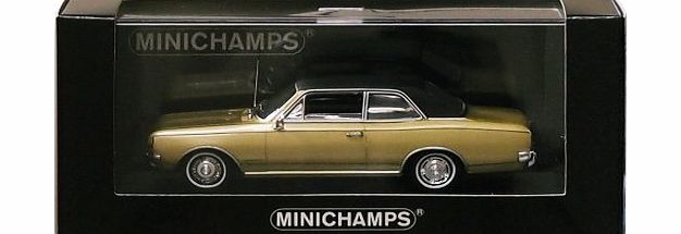 Opel 1:43 Scale Commodore A 1966 (Metallic Gold)