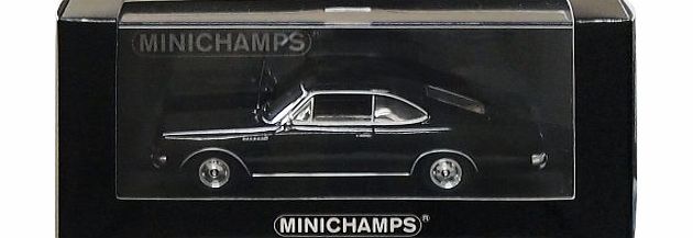 Opel 1:43 Scale Rekord C Coupe 1966 (Black)