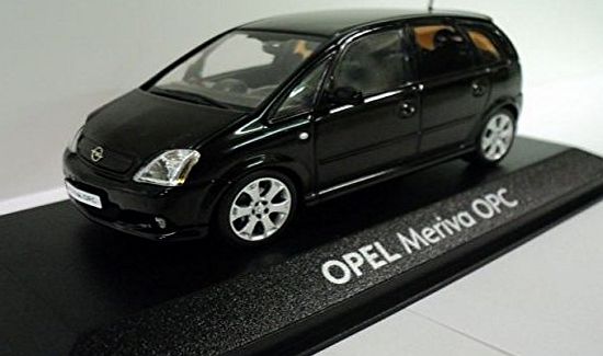 Opel: Minichamps Opel Meriva Black 1:43 Diecast Model Car Made by Minichamps Genuine Opel Collectors Model. Not suita