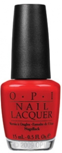 OPI. OPI OFF WITH HER RED! NAIL LACQUER (15ML)