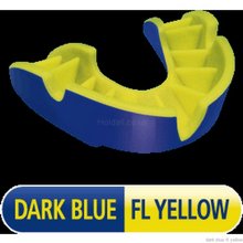 Dark Blue FL Yellow Mouthguard