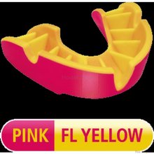 Pink FL Yellow Mouthguard