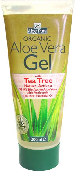 Aloe Pura Organic Aloe Vera Gel with Tea