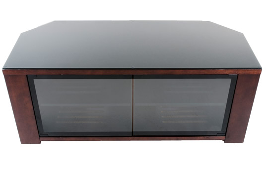Optimum Edge 1150 TV Cabinet - Chocolate Oak