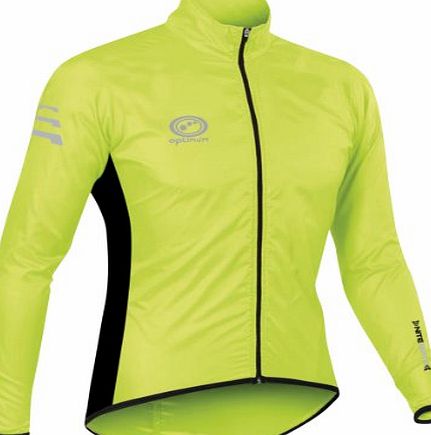 Optimum Mens Nitebrite Rain Jacket - Green, Medium