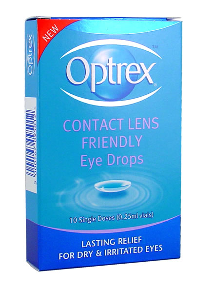 Contact Lens Friendly Eye Drops (10 x