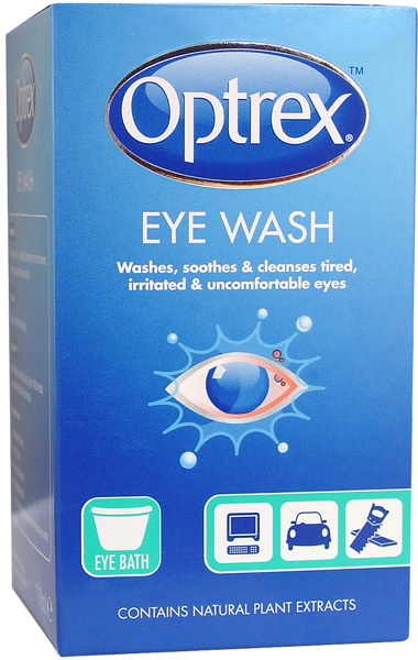 Eye Wash 110ml With Eye Bath
