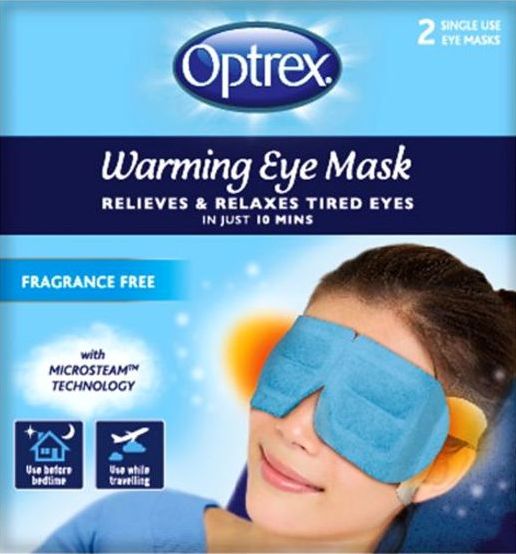 Optrex, 2102[^]0139425 Warming Eye Mask Unscented 2 Pack