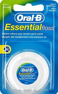 Oral B, 2041[^]10084412 Oral-B Essential Waxed Mint Floss 50m 10084412
