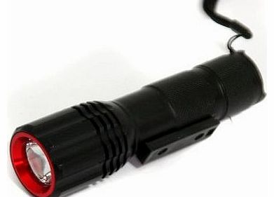 Oramics CREE LED solid aluminum torch including laser pointer - Power: 20 Watt