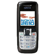 Orange Nokia 2610 Mobile Phone Black