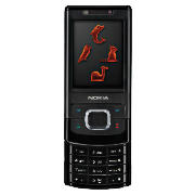 Orange Nokia 6500s Mobile Phone Black