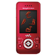 Sony Ericsson W580i Mobile Phone Red
