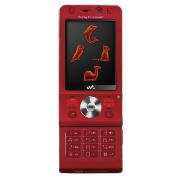 Sony Ericsson W910i Mobile Phone Red