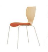 X10 - Showood 4 leg Lite Stacking Chair - By Orangebox