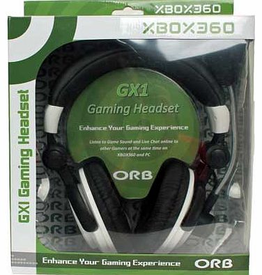 GX1 Gaming Headset for Xbox 360
