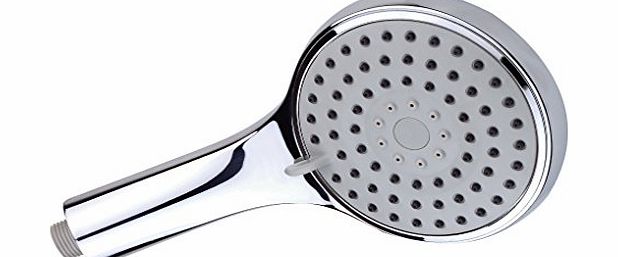 Orca Chrome Shower Head (3 Positions - Multijet)