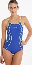 Orca, 1294[^]246626 Womens Core One Piece String Back - Blue and Green