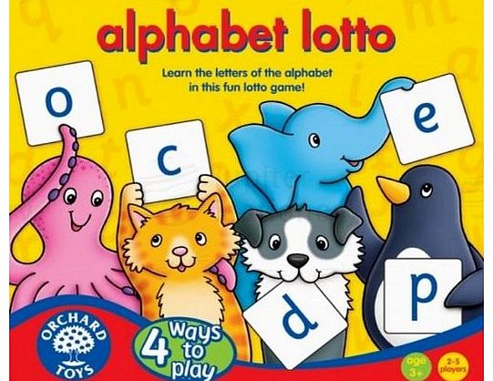 Alphabet Lotto Game age 2-5