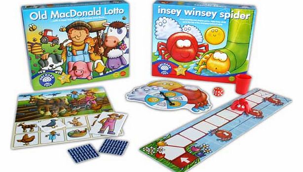 Early Learning Board Games 2 Pack