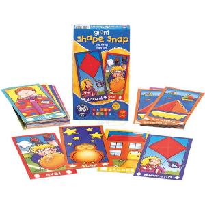 Orchard Toys Giant Shape Snap Cards