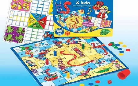Orchard Toys Pirate Snakes and Ladders amp; Ludo