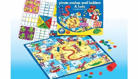 Orchard Toys Pirate Snakes And Ladders and Ludo