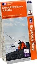 Ordnance Survey, 1296[^]229627 Explorer Dover Folkestone and Hythe Map