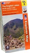 Ordnance Survey, 1296[^]229632 Explorer English Lakes North East Map