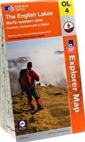 Ordnance Survey, 1296[^]229631 Explorer English Lakes North West Map