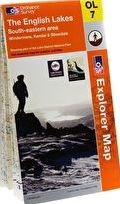 Ordnance Survey, 1296[^]229630 Explorer English Lakes South East Map