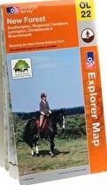 Ordnance Survey, 1296[^]229645 Explorer New Forest Map