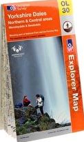 Ordnance Survey, 1296[^]229640 Explorer Yorkshire Dales North and Central Map